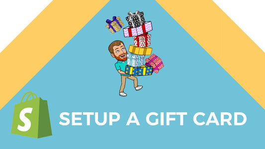 Setup a Gift Card