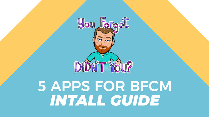5 Easy Things to do before BFCM